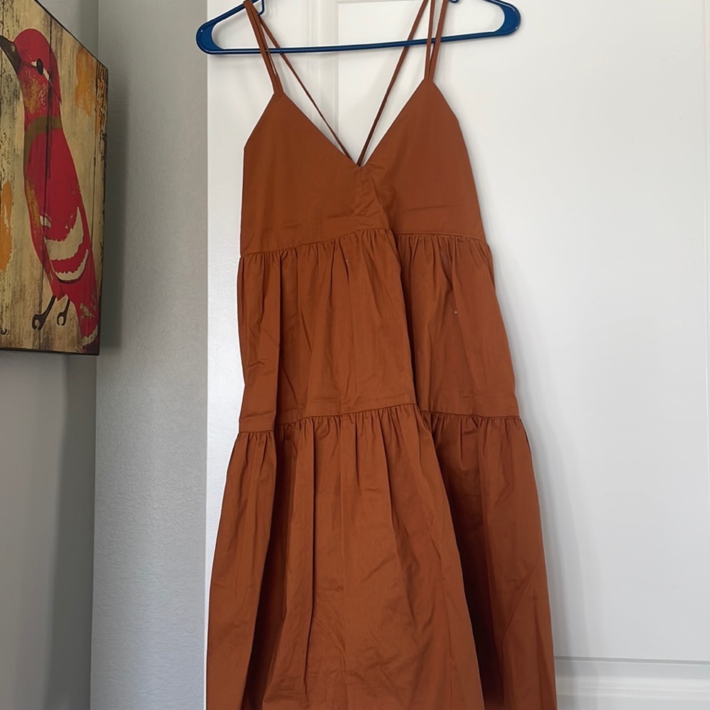 Deluc tiered dress